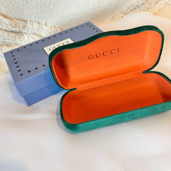 Gucci GG1680S 001 Black Oval Sunglasses Unisex New Authentic - Picture 9 of 10